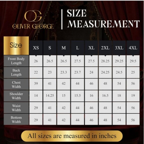 Oliver George Gold Victorian Steampunk Waistcoat Vest Size Large (44R) NWT - Picture 7 of 8